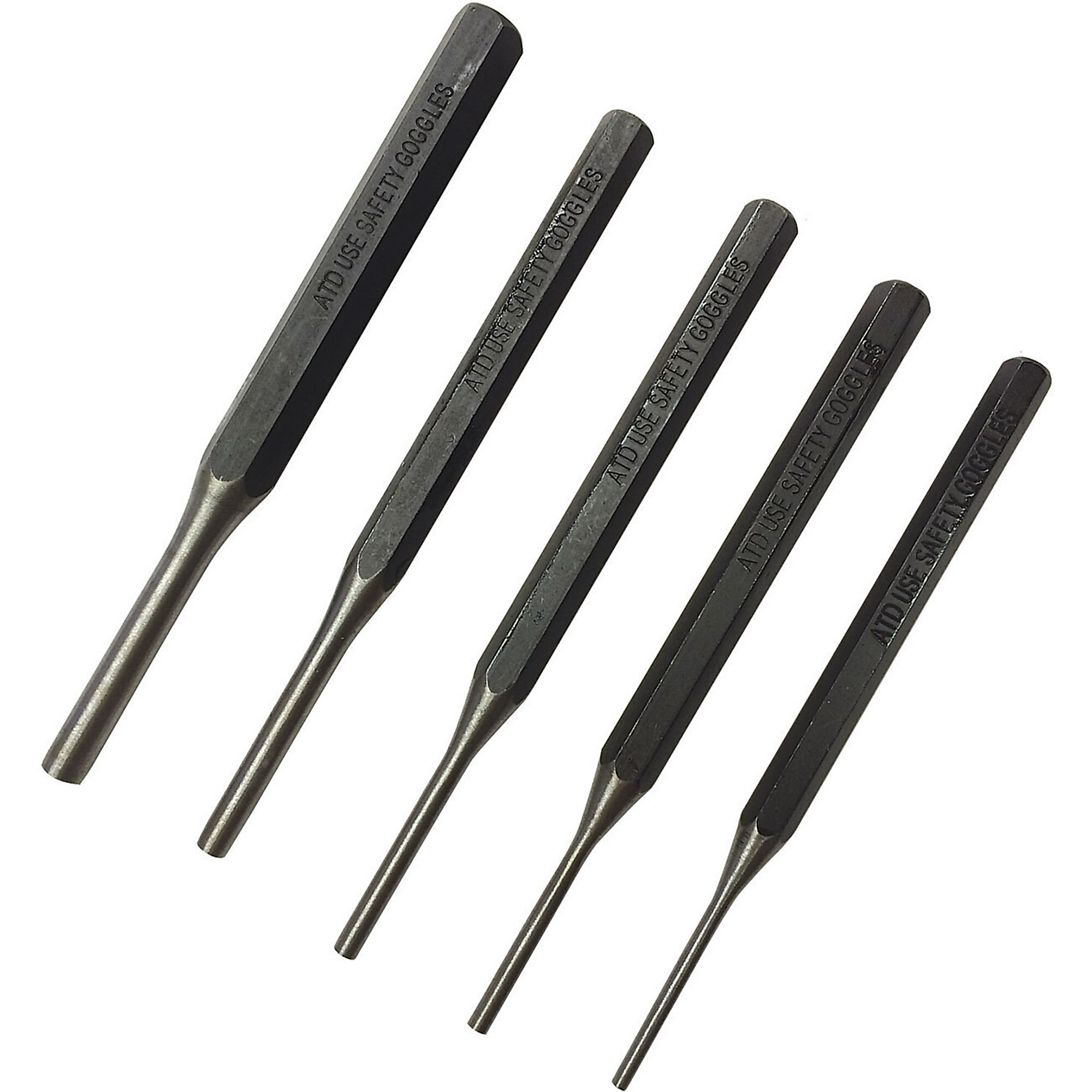 ATD Punch Pin Set 5Pc, Model# 10712